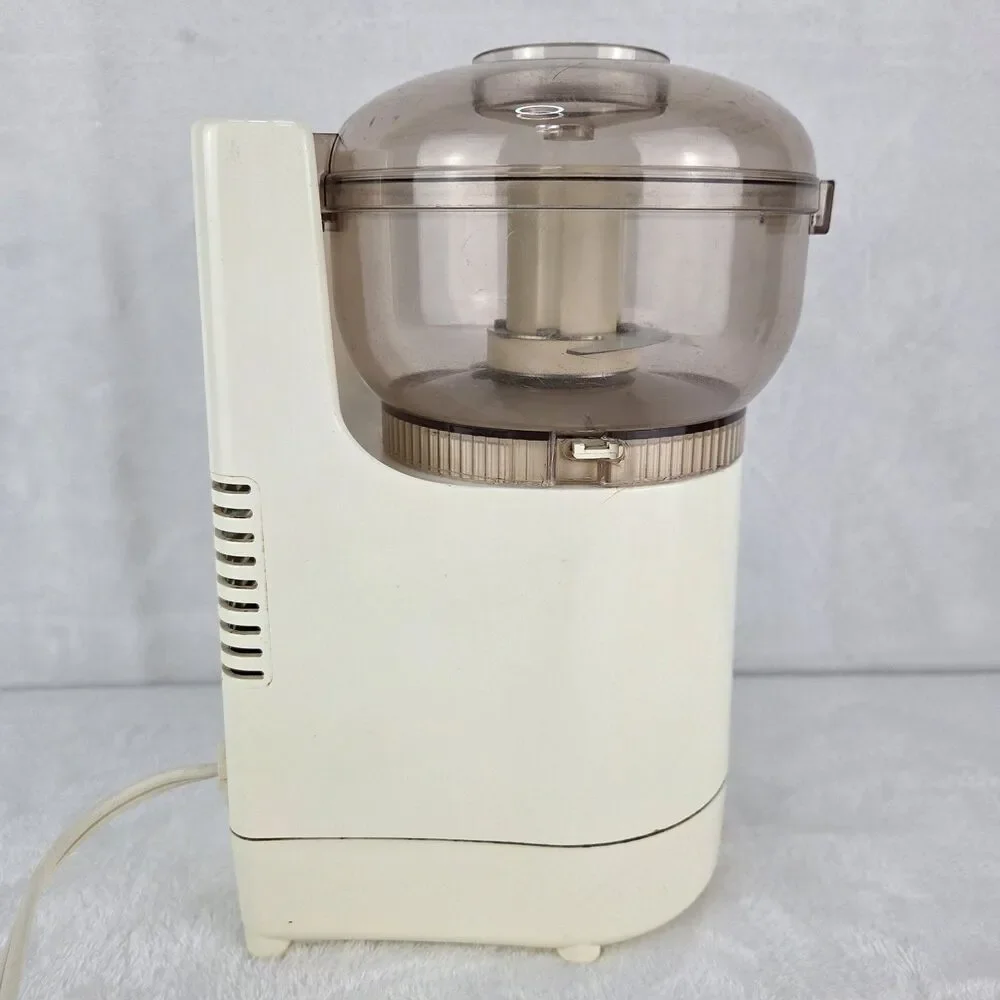 Vintage Sunbeam Oskar 14081 Food Processor Chopper Made in France Tested Works